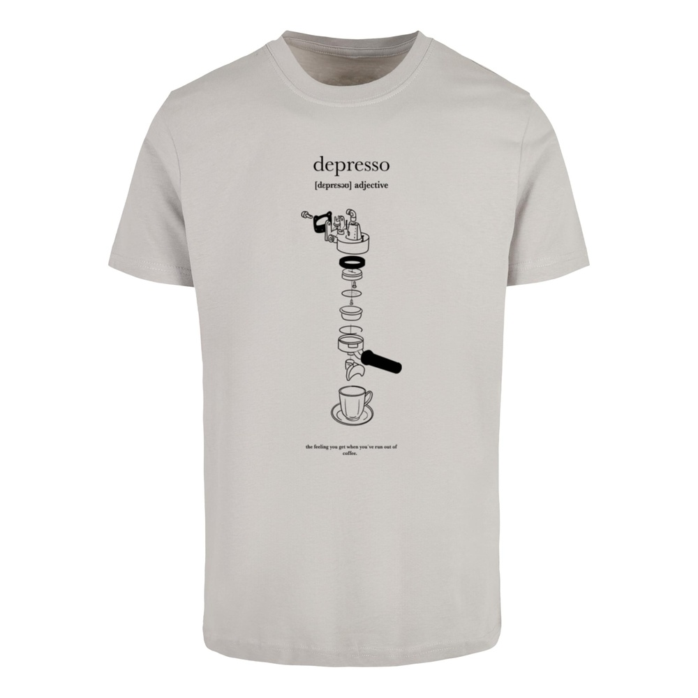 Mister Tee - Depresso Tshirt Homme - Gris